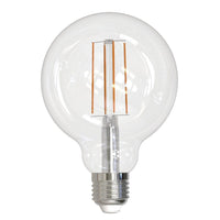 7.5w LED E27 G95 Globe Warm White 2700k, Daylight 5000k 205948, 205951 Dimmable