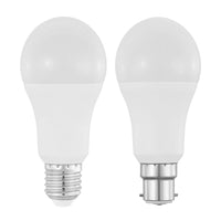 9w LED B22, E27 A60 Globe CCT, RGB 204677, 204678 Dimmable