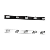 Romendo 2 Indoor Wall Light 5Lt 25w in Black or Chrome