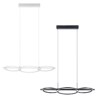 Lanacera LED Pendant Light 40w White, Black