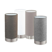 Pasteri Touch Table Lamp in Nickel, Grey or White