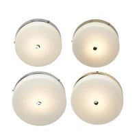 Bathroom Tamar Medium/Large Flush Ceiling Light GX53 in Polished Chrome/Polished Gold Elstead Lighting - ELS.TAMAR-F