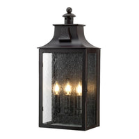 Balmoral Wall Lantern E14 IP43 in Old Bronze Elstead Lighting - ELS.BALMORAL