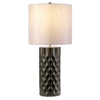 Barbican Table Lamp Graphite ELS.BARBICAN-TL Elstead Lighting