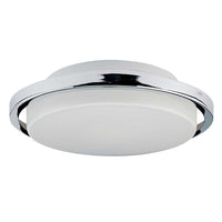Ryde Flush Mount LED Ceiling Light 9w Polished Chrome