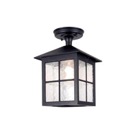 Winchester Rigid Tube Lantern E27 in Black Elstead Lighting - ELS.BL18A-BLACK