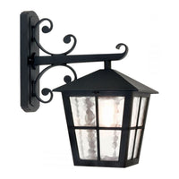 Canterbury Wall Down Lantern E27 in Black Elstead Lighting - ELS.BL52M-BLACK