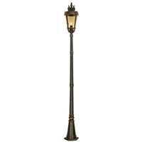 Baltimore Lamp Post Large E27 in Weathered Bronze Elstead Lighting - ELS.BT5-L