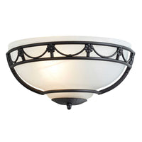 Carisbrooke Wall E27 in Black Elstead Lighting - ELS.CB-WU-BLACK