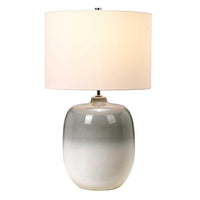 Chalk Farm Table Lamp Light Grey / Chalk White ELS.CHALKFARM-TL Elstead Lighting