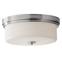 Kincaid Flush Ceiling Light 3Lt Polished Chrome