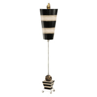 Peony Table Lamp Taupe and Black ELS.FB-PEONY-TL Elstead Lighting
