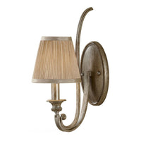 Abbey Wall Light E14 in Silver Sand Elstead Lighting - ELS.FE-ABBEY1