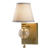 Argento Wall Light E14 in Oxidized Silver Leaf Finish Elstead Lighting - ELS.FE-ARGENTO1