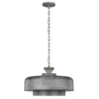 Haymarket Pendant Light Weathered Galvanized
