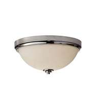 Malibu Flush Mount Ceiling Light E27 in Polished Chrome Elstead Lighting - ELS.FE-MALIBU-F-BATH