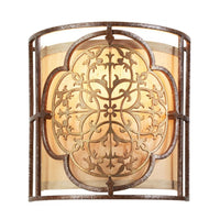 Marcella Wall Light E27 in British Bronze/Oxidized Bronze Finish Elstead Lighting - ELS.FE-MARCELLA1