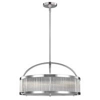 Paulson LED Pendant Light 6Lt 18w Chrome