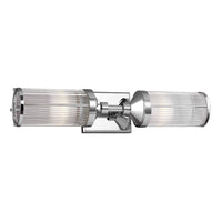 Paulson Indoor LED Bar Wall Light 2Lt 6w Chrome