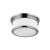 Payne Flush Mount Ceiling Light E27 in Polished Chrome Elstead Lighting - ELS.FE-PAYNE-F-BATH