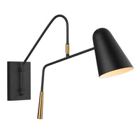 Simon Indoor Wall Light Midnight Black
