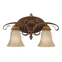 Sonoma Valley 2Lt Wall Light in Aged Tortoise Shell Elstead Lighting - ELS.FE-SONOMAVALLEY-VS