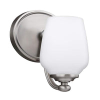 Vintner Indoor Wall Light Satin Nickel