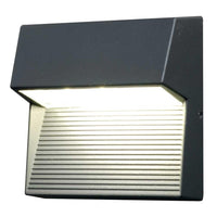Freyr Square Outdoor LED Wall Light 6w Graphite