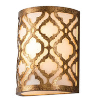 Arabella Indoor Wall Light Distressed Gold