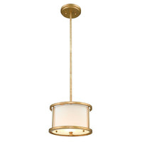Lemuria Duo-Mount Mini Pendant Light Distressed Gold
