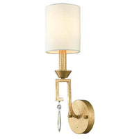 Lemuria Indoor Wall Light Distressed Gold