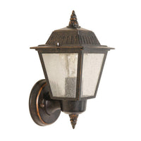 Highnam Outdoor Wall Lantern in Weathered Bronze E27 Elstead Lighting - ELS.GZH-HN1