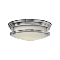 Hadley 2Lt Bathroom Flush Mount E27 in Polished Chrome Elstead Lighting - ELS.HK-HADLEY-F-BATH