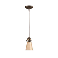 Mayflower Mini Pendant E27 in Old Bronze Elstead Lighting - ELS.HK-MAYFLOWER-P-A
