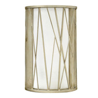 Nest 1lt Wall Light E27 in Silver Leaf Elstead Lighting - ELS.HK-NEST1-SL