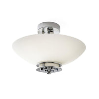 Hendrik 3Lt Semi Flush Ceiling Light LED G9 in Polished Chrome Elstead Lighting - ELS.KL-HENDRIK-SF