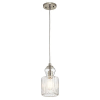 Riviera Pendant Light in Brushed Nickel - Type B