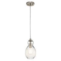 Riviera Pendant Light in Brushed Nickel - Type C
