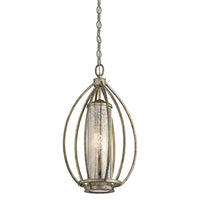 Rosalie Pendant Light in Sterling Gold
