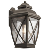 Tangier Outdoor Wall Light Large in Olde Bronze