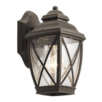 Tangier Outdoor Wall Light Small in Olde Bronze