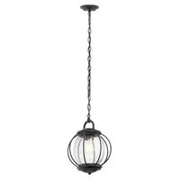 Vandalia Pendant Light in Textured Black