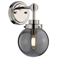 Kula Indoor Wall Light in Polished Nickel