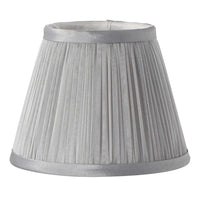 Chiffon Candle Pleated Shade in Grey