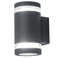 Magnus 2Lt Outdoor Wall Light in Graphite