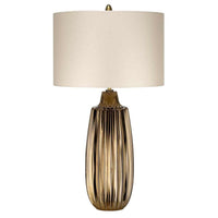 Newham Table Lamp Bronze / Pearl Large ELS.NEWHAM-TL-L Elstead Lighting