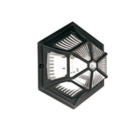 Parish Up Ceiling Flush Lantern E27 IP44 in Black Elstead Lighting - ELS.PR12-BLACK
