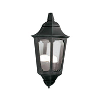 Parish Half Lantern E27 IP44 in Black Elstead Lighting - ELS.PR7-BLACK