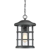 Crusade Chain Pendant Light in Earth Black