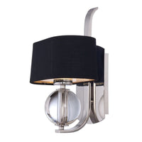 Uptown Gotham Wall Light G9 Halogen in Imperial Silver Elstead Lighting - ELS.QZ-GOTHAM1